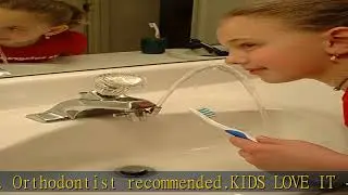 Kwik Sip Brass in Home Faucet Attachment Water Fountain