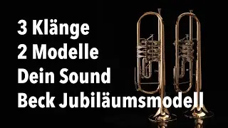 3 Sounds – 2 Trompeten 🎺 Limitierte Jubiläumsedition (nur 50 Stück!) | B&S 3005 & 3005W Beck-Tuning
