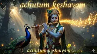 Achyutam Keshavam Krishna Damodaram  Very Beautiful Krishna Bhajan |Kaun Kehte Hai Bhagwan Aate Nahi