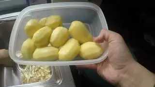 ASMR No Talking POV | Family Dinner &ndash; Stir-Fried Potatoes & Boiled Pork (Chest Cam Real Guy Home)