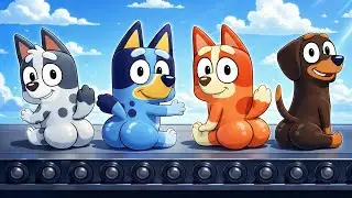 Oh No! It&rsquo;s Cold Outside ❄️ | Where Is Bluey&rsquo;s Mom? | Bluey Funny Animation