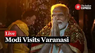 PM Modi Visits Varanasi, Takes Part In Ganga Poojan, Visits Kashi Vishwanath