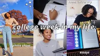 COLLEGE WEEK IN MY LIFE 2020: online classes, class registration, studying