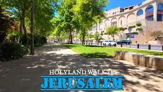 BEAUTIFUL Streets of Jerusalem Israel. Holyland Walk 2025.