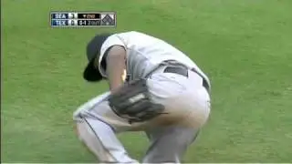 2010/06/07 Figgins' diving catch