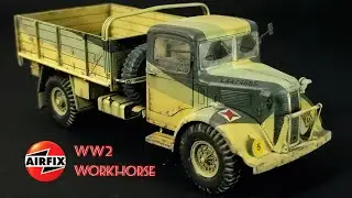 Airfix Austin K30 1/35 scale model - Full Build #airfix #ww2 #british 