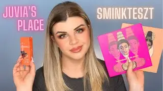 JUVIA'S PLACE SMINKTESZT | Legpigmentáltabb paletta?? | Fejes Réka