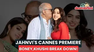 Cannes 2025 SHOCKED by Homebound — Janhvi in Tears After 9-Min Applause!