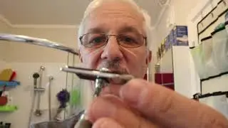 Экспериментальная заточка опасной бритвы на водном камне King 6000 VS Rolls razor shaving