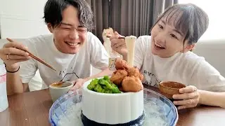 お家で流しそうめん研究会したった！！！