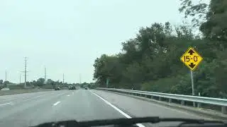 I-44 EAST DURING RAIN FROM SUNSET HILLS TOWARDS DOWNTOWN ST.LOUIS **SUBSCRIBE**