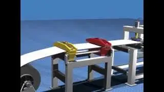 3D animation sheet metal production processing Industry; Automation System CAD