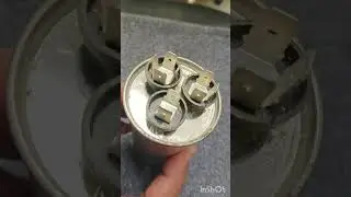 Capacitor connection #capacitor #capacitor wiring#electrician#connection capacitor with fan motor