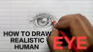 Easy way to draw eye // easy/easy step by step human eye #art #humaneye #realistic #ytshorts