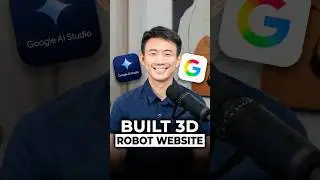 Я создал веб-сайт с 3D-роботами на Vibecode.