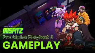 MISFITZ | Pre Alpha Playtest 4 Gameplay #misfitz #gameplay #antiherostudios #antihero 