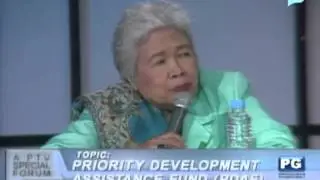 (Part 1/3) Priority Development Assistance Fund (PDAF) - PTV Special Forum - August 7, 2013