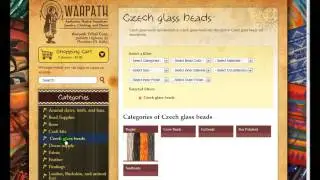 Warpath Tutorial 6 - Using the Product Filtering System