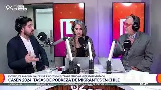 CASEN 2024: Byron Duhalde explica las causas de la pobreza en la población haitiana