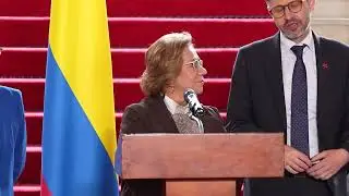 Rueda de prensa: Canciller Rosa Yolanda Villavicencio sobre Estados Unidos y la posici&oacute;n de Colombia