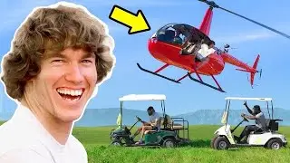 Danny Duncan’s Golf Cart Race!