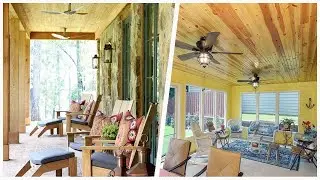 75 Mid-sized Yellow Porch Design Ideas You'll Love ☆