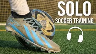 C8 football Solo training-ASMR in Adidas (turf)