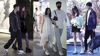 Couple Fashion On The Street #28|| NLD Korean