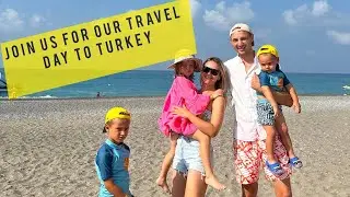 Travel Day to Turkey ✈️ | Family Vlog | 3 Kids, 2 Adults, 1 Adventure