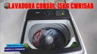 Testamos a Lavadora Consul 15kg CWN15AB – Edredom no Ciclo Longo [Vale a Pena?]