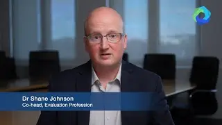 Dr Shane Johnson speaks about the Evaluation Profession