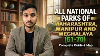 MY UPSC JOURNEY DAY-41 🔥🎯👉 NATIONAL PARK OF INDIA #upsc #exam #study 