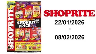 Shoprite specials - January Price Gauteng - 22/01/2026 - 08/02/2026