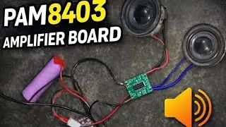 PAM8403 Amplifier bridge mode 😲 Full Testing With Sound quality 😉😀 #experiment  #humidifier 
