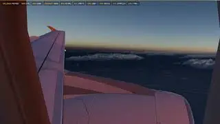 XPlane 11 - FlightFactor A320 - xEnviro 1.10 - Landing