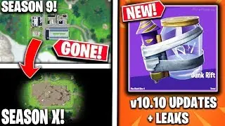 *NEW* Fortnite Update | RIP Soccer Pitch, Junk Rift Item + New Beacon Location Found!!