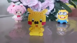 How to Build Lego Mini Bricks PIKACHU || Puzzle Building Blocks Q5011 Micro