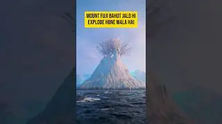 Mount Fuji will going to explode. #shorts #facts #science