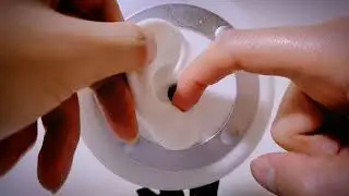 耳介をオイルマッサージ/Ear Scratching and Ear Massage ASMR/3dio/이노럴마이크/brain tingling[no talking]