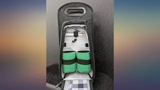 ALLCAMP Wine tote Bag with Cooler Compartment，Picnic Set Carrying Two sets of review