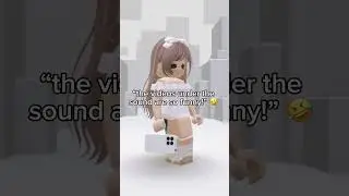 DON&rsquo;T CHECK THE VIDEOS UNDER THIS SOUND.. #roblox 