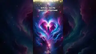 Attract soulmate energy & divine love✨ #639hz #963hz #soulmate #loveenergy #hearthealing #short
