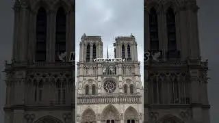 #notredame #paris #france #shortsvideo #viralreels #viralsong #reels #church #architecture #beauty