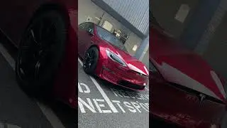 Tesla Ultra Red ❤️ Model 3 Highland Performance x Model S Plaid at #tsportline for Upgrades! #tesla
