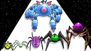 INSECT EVOLUTION RUN 3D - Level Up Spider Battle Walkthrough, Gameplay