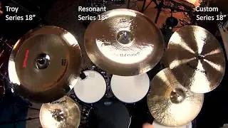 China Cymbal Comparison Video (MASTERWORK CYMBALS)