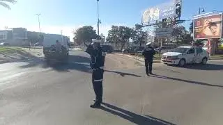 من مكناس: ترتيبات أمنية صارمة على الطريق المؤدية للملعب الشرفي استعدادا لاستقبال جماهير الجيش الملكي