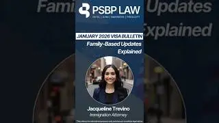 January 2026 Visa Bulletin Update | Immigration Attorney Jacqueline Trevino Explains