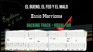 The Good, the Bad and the Ugly Backing Track - Ennio Morricone | Guitar Play Along