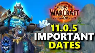 Blizz раскрывает даты выхода нескольких важных юбилейных обновлений, рейтинги DPS и многое другое. Новости World of Warcraft